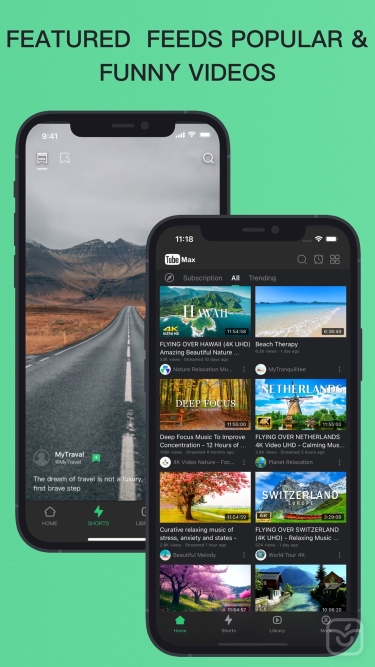 تصاویر TubeMax:Video and Music Player 