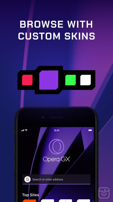 تصاویر Opera GX
