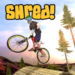 لوگو Shred! Downhill Mountain Biking - HD