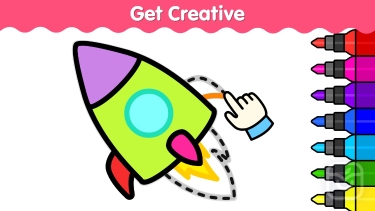 تصاویر Coloring Games for Kids 2-6!