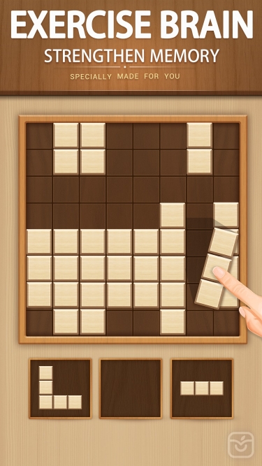 تصاویر Wood Block Puzzle Game