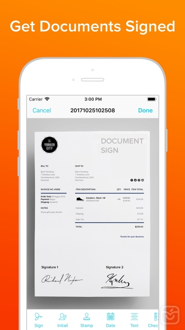 تصاویر Sign Documents & PDF Signature