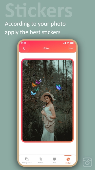 تصاویر PixelLab: Drip & Text on Photo