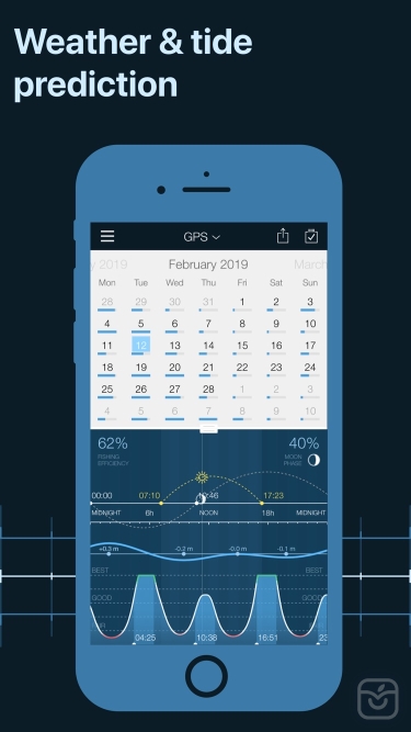 تصاویر Fishing Calendar, Solunar