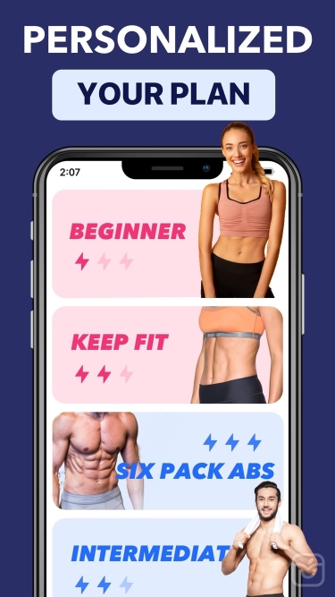 تصاویر Lose Belly Fat at Home ++