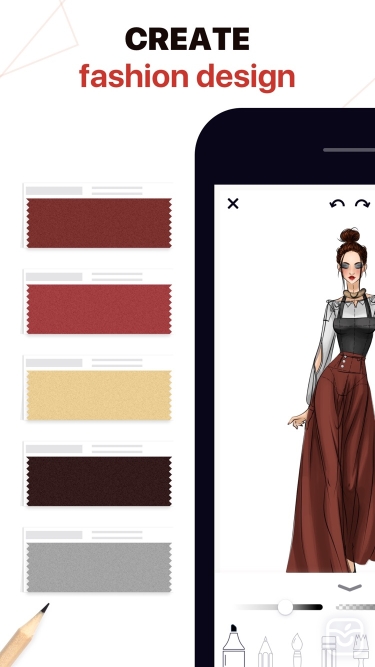 تصاویر Fashion Design Sketches: Style ++