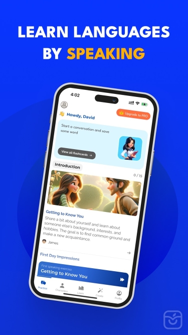 تصاویر FluentPal - Get fluent faster ++