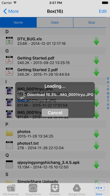 تصاویر Cloud File Explorer ++