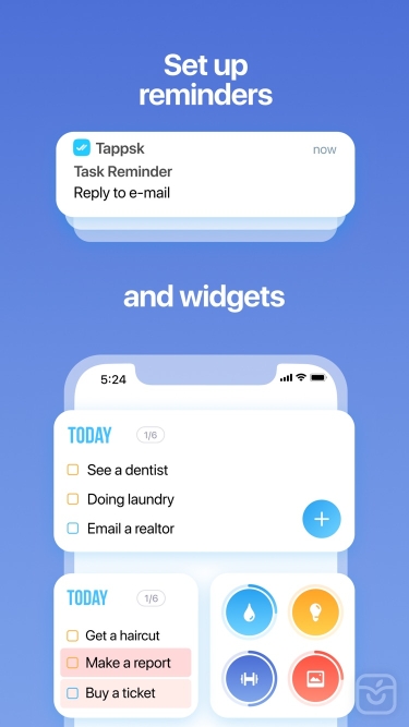 تصاویر Daily Planner — Task Checklist ++