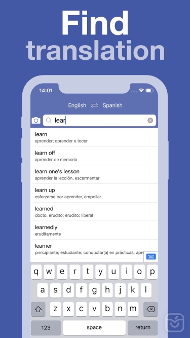 تصاویر Lingvo English Dictionary ++