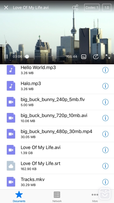 تصاویر APlayer - Alook Player