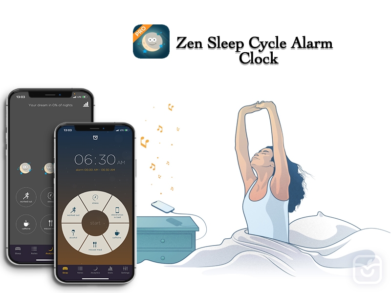 Zen Sleep Cycle Alarm Clock