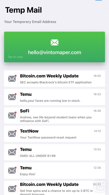 تصاویر TPN - Temporary Phone Number ++
