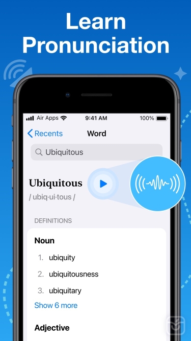 تصاویر Dictionary Air - English Vocab++| آنلاک شده