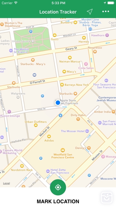 تصاویر Simple Location Tracker - Track and Find Car Parking with GPS Map Navigation