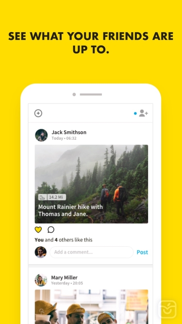 تصاویر Relive: Run, Ride, Hike & more
