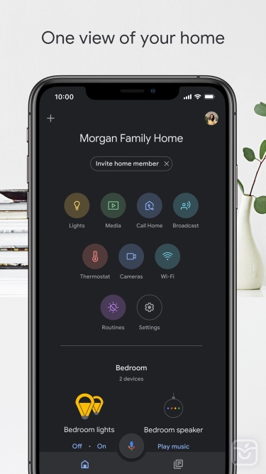 تصاویر Google Home