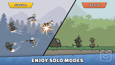 تصاویر Mini Militia - Doodle Army 2 ++