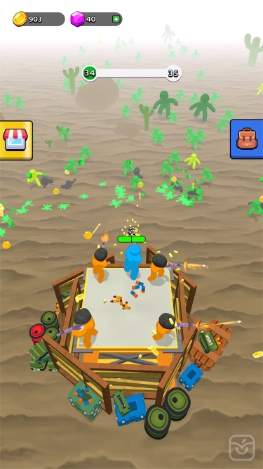 تصاویر Z defense - Zombie Games++