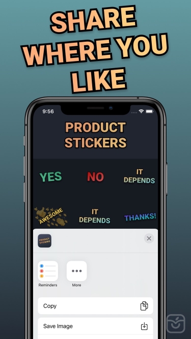 تصاویر Product Stickers