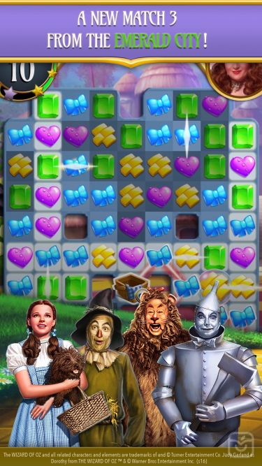 تصاویر The Wizard of Oz Magic Match 3