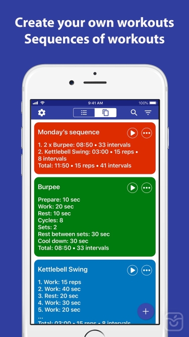 تصاویر Tabata Timer: Interval Timer. ++