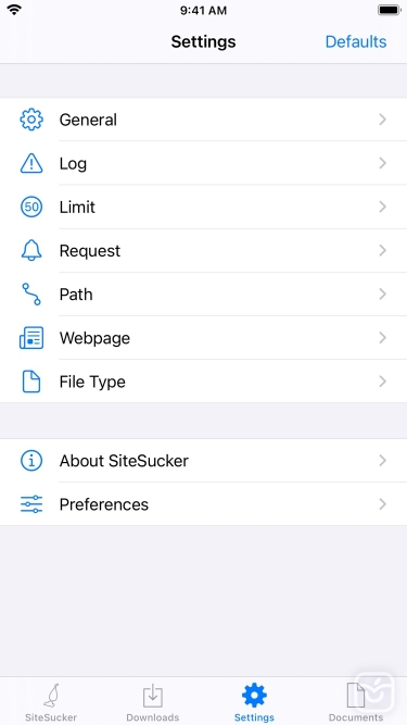 تصاویر SiteSucker