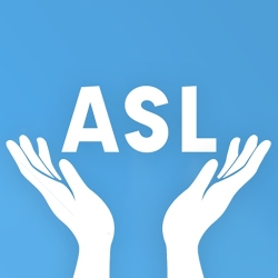 لوگو ASL Sign Langauge Pocket Sign