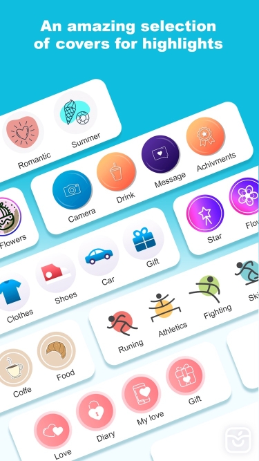تصاویر Highlight Covers & Story Maker