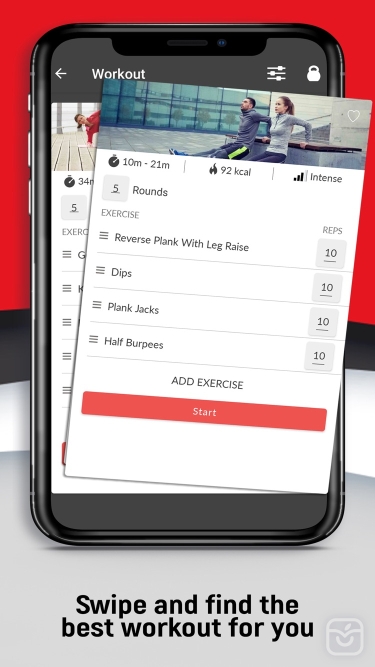 تصاویر HIIT Workout Generator