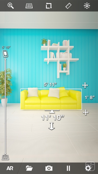 تصاویر EasyMeasure – Camera Ruler
