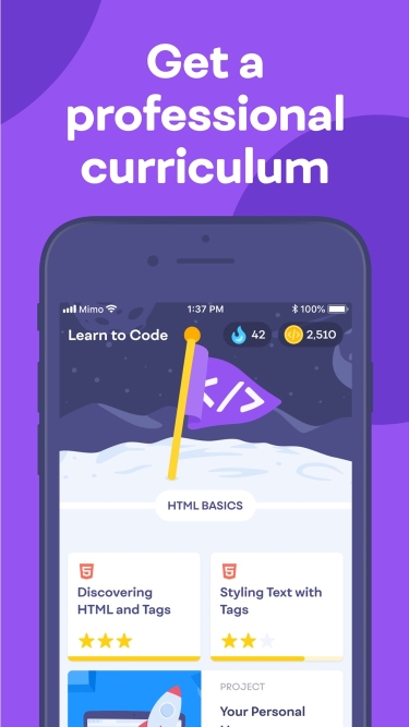 تصاویر Mimo: Learn Coding/Programming