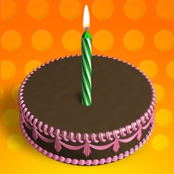 لوگو Birthday Cake - Blow out the candles