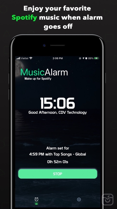 تصاویر Music Alarm for Spotify