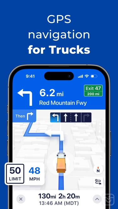 تصاویر Trucker Path: Truck GPS & Fuel ++