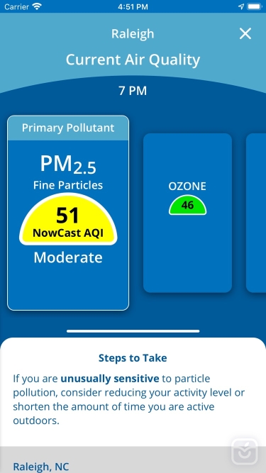 تصاویر EPA AIRNow