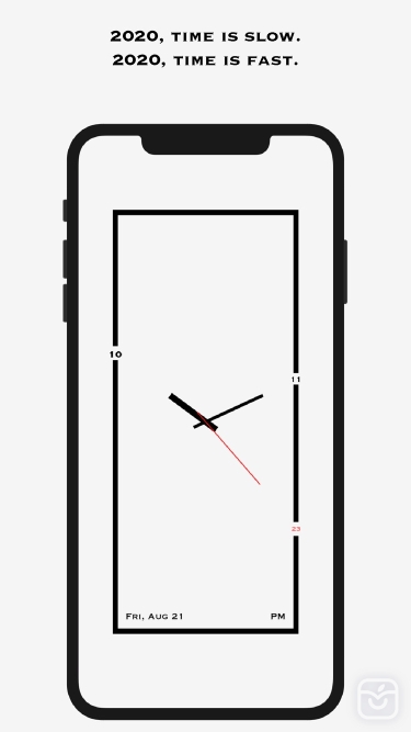 تصاویر AMClock - Art Minimalist Clock