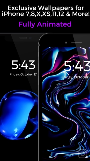تصاویر Black Lite - Live Wallpapers