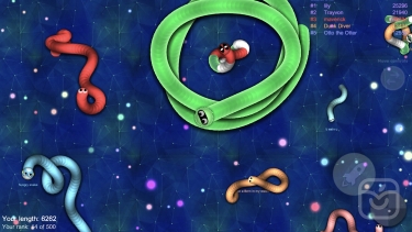 تصاویر wormy.io: snake game