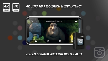 تصاویر alfacast x video screen mirror