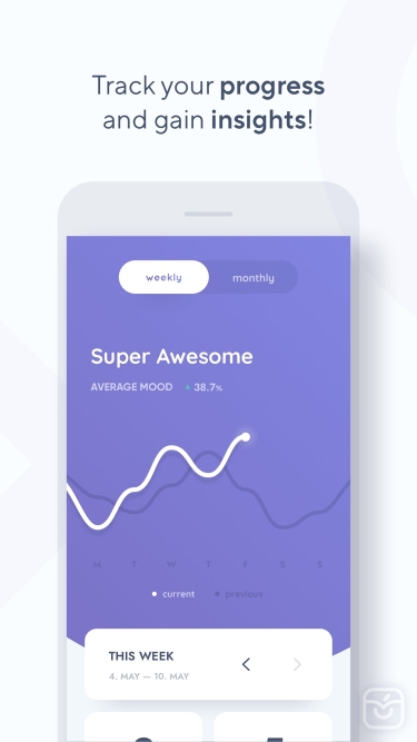 تصاویر Reflectly - Journal & AI Diary