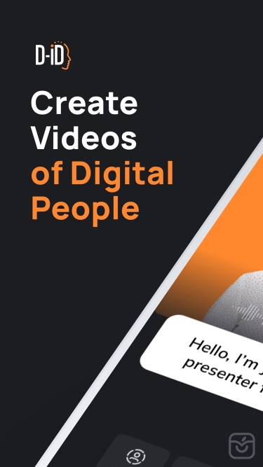 تصاویر D-ID: AI Video Generator ++