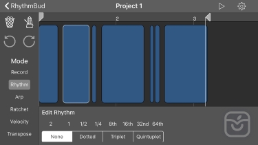 تصاویر RhythmBud - AUv3 MIDI FX