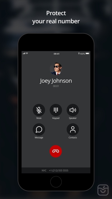 تصاویر Hushed: UK Second Phone Number ++