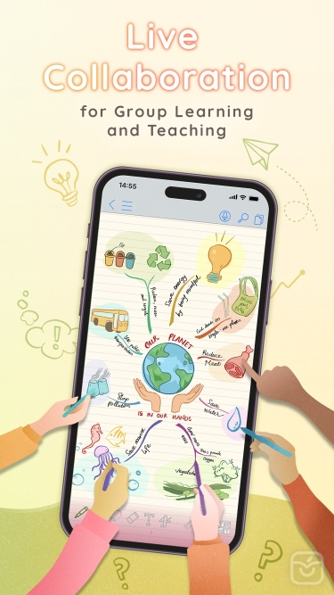 تصاویر CollaNote: Notes & PDF Markup ++
