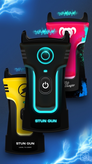 تصاویر Prank Stun Gun Shocker App