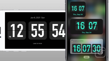 تصاویر Flip Clock Pro - time widgets