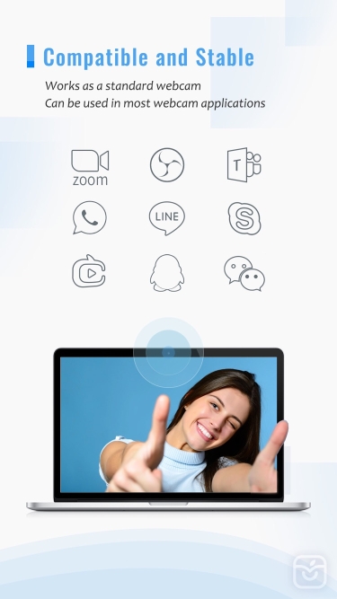تصاویر iVCam Webcam ++