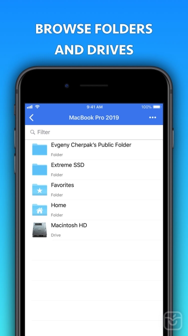 تصاویر Remote Drive & File Browser