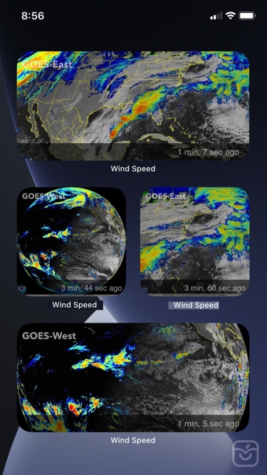 تصاویر Wind Speed Forecast App